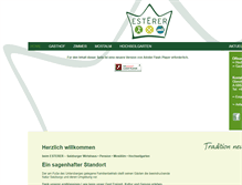 Tablet Screenshot of gasthofesterer.at